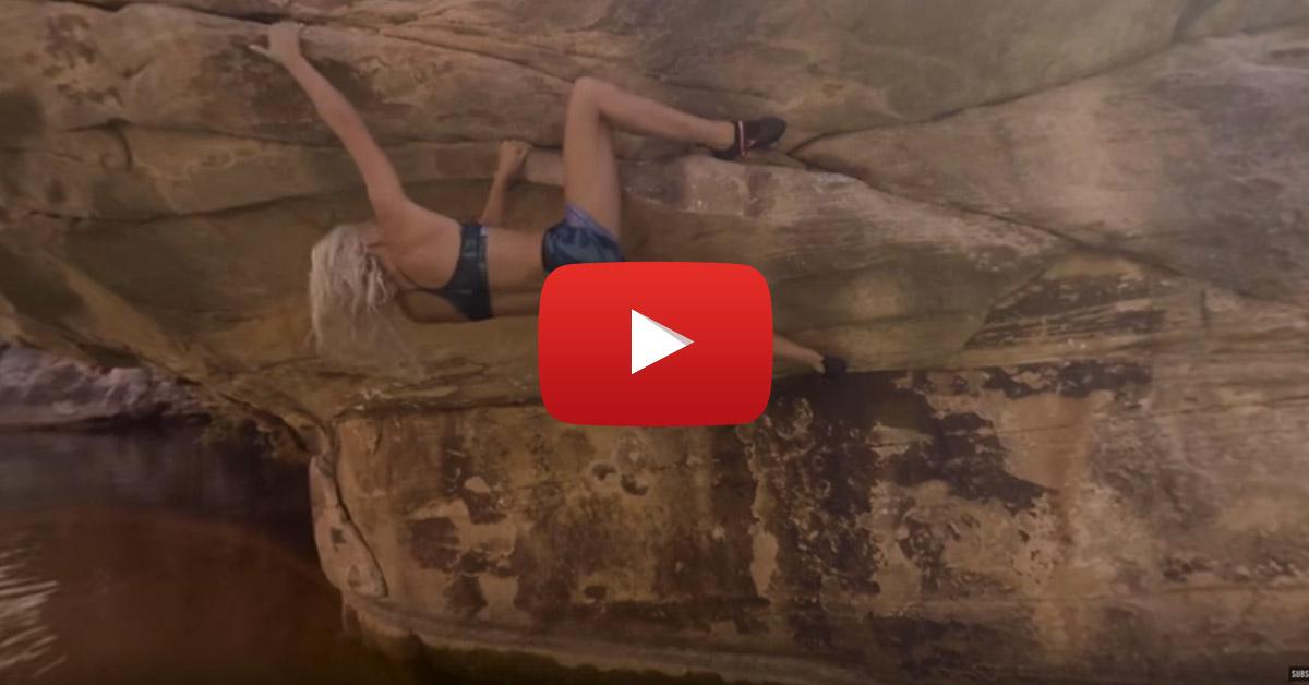 Sierra Blair-Coyle deep water soloja, de inkább a felvétel módja érdekes, kattints ide és nézd meg »